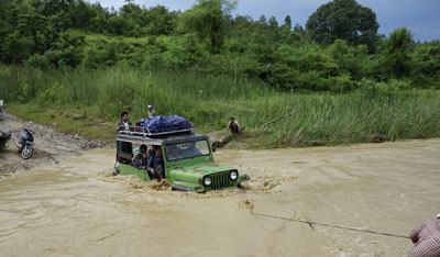 jeep mindat route river crossing
