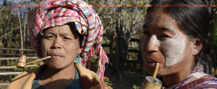 Women from Chin Ethnic group near Mindat