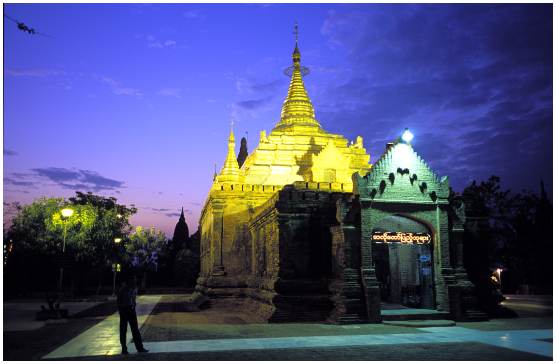 A lo taw pyaye Pagoda in Bagan, Myanmar,