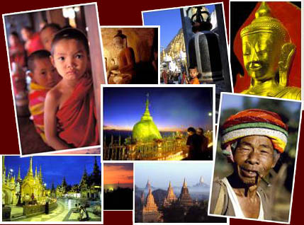 Pele mele de photo du Myanmar