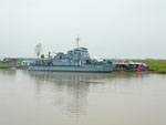bateau de l'armée birmane