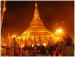 light festival pagode shwedagon
