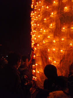 candle  light on a balloon taungyi